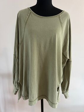 Lizard Thicket Olive Green Long Sleeve Shirt
